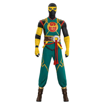 Marvel Rivals Iron Fist Cosplay Costume With Eye Mask Halloween Suit Becostume